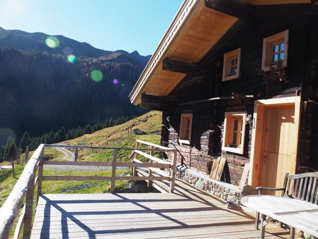 Stoffengut in Saalbach im Sommer